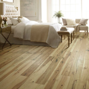 Bedroom hardwood flooring | Carpet Exchange