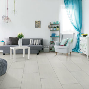 Living room tile flooring | Carpet Exchange