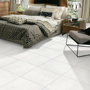 Bedroom tile flooring | Carpet Exchange